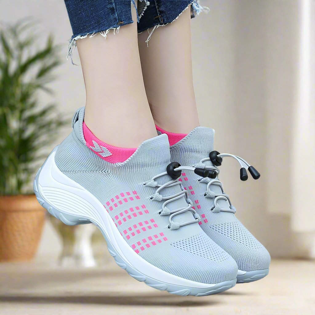 Dames hardloopschoenen - lichte, ademende sporttrainers