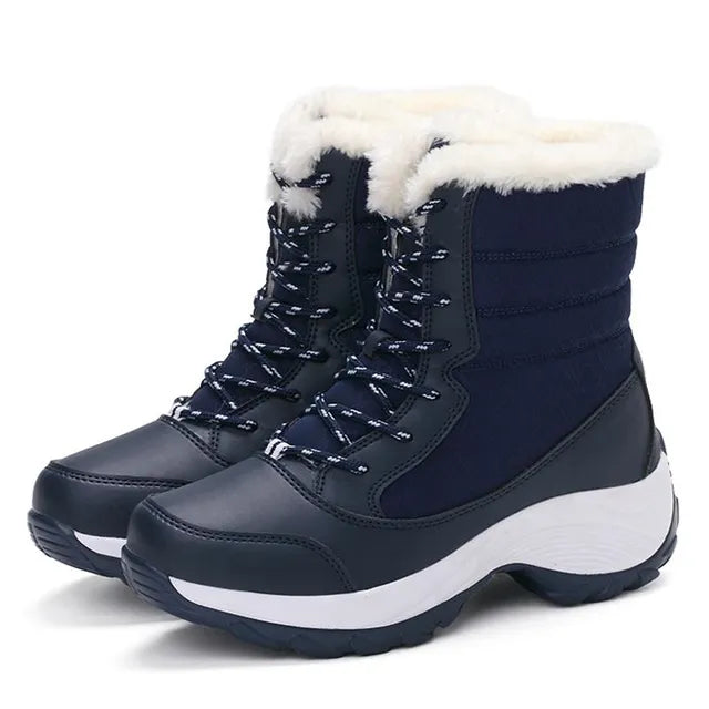 Waterdichte winterboots - geïsoleerde dames sneeuwboots