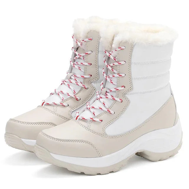 Waterdichte winterboots - geïsoleerde dames sneeuwboots