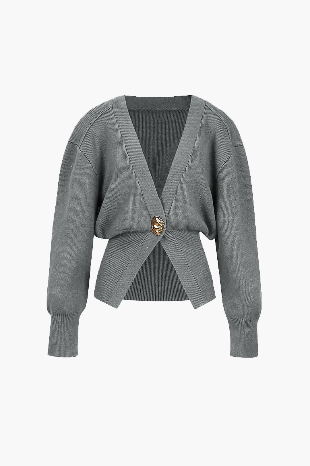 Dames cardigan met elegante knoopdetails - relaxte trui voor casual en formele gelegenheden