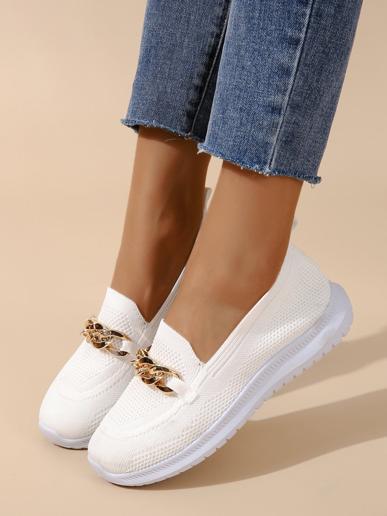 Dames hardloopschoenen lichte slip-on sneakers - ademend en elegant schoeisel voor elke dag