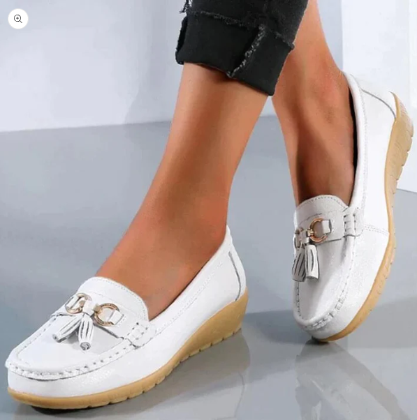 Dames casual loafers - comfortabele schoenen voor dagelijks gebruik - trendy instappers met zachte zool