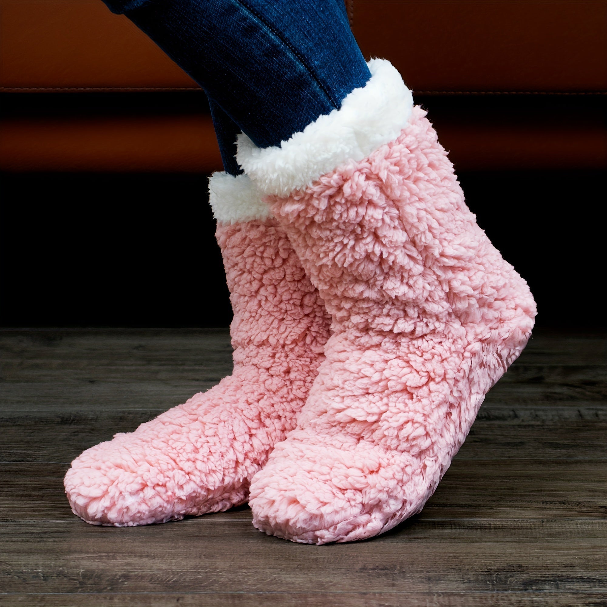 Fuzzy slippersokken - warm en uitnodigend dames schoeisel