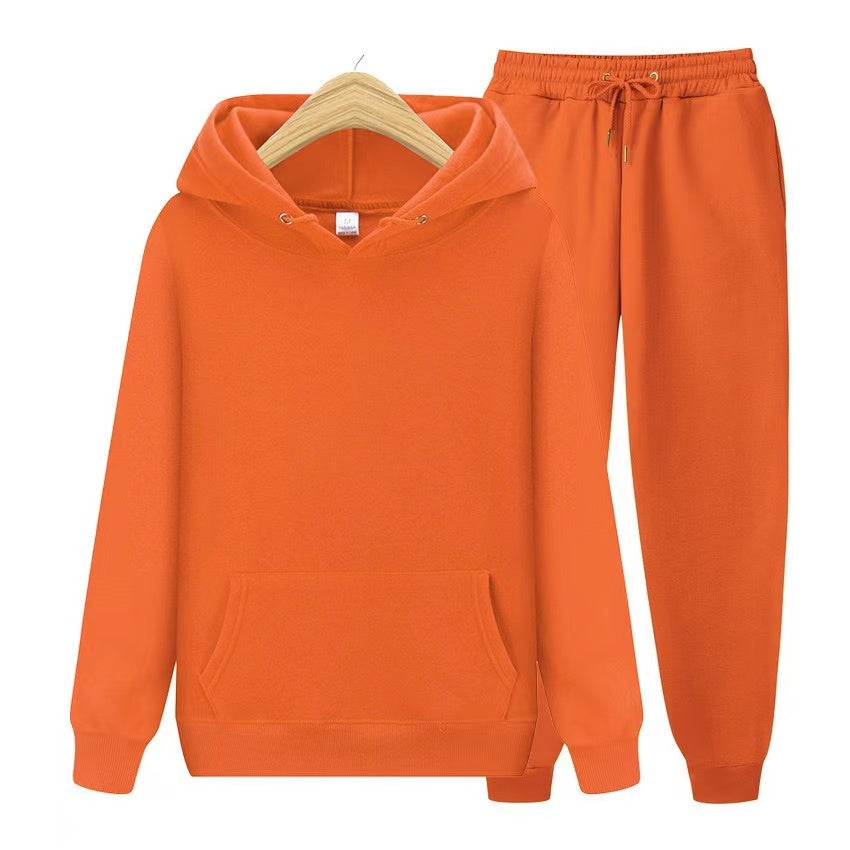 2-delige trainingsoutfit - trendy zwarte hoodie en joggingset voor dames