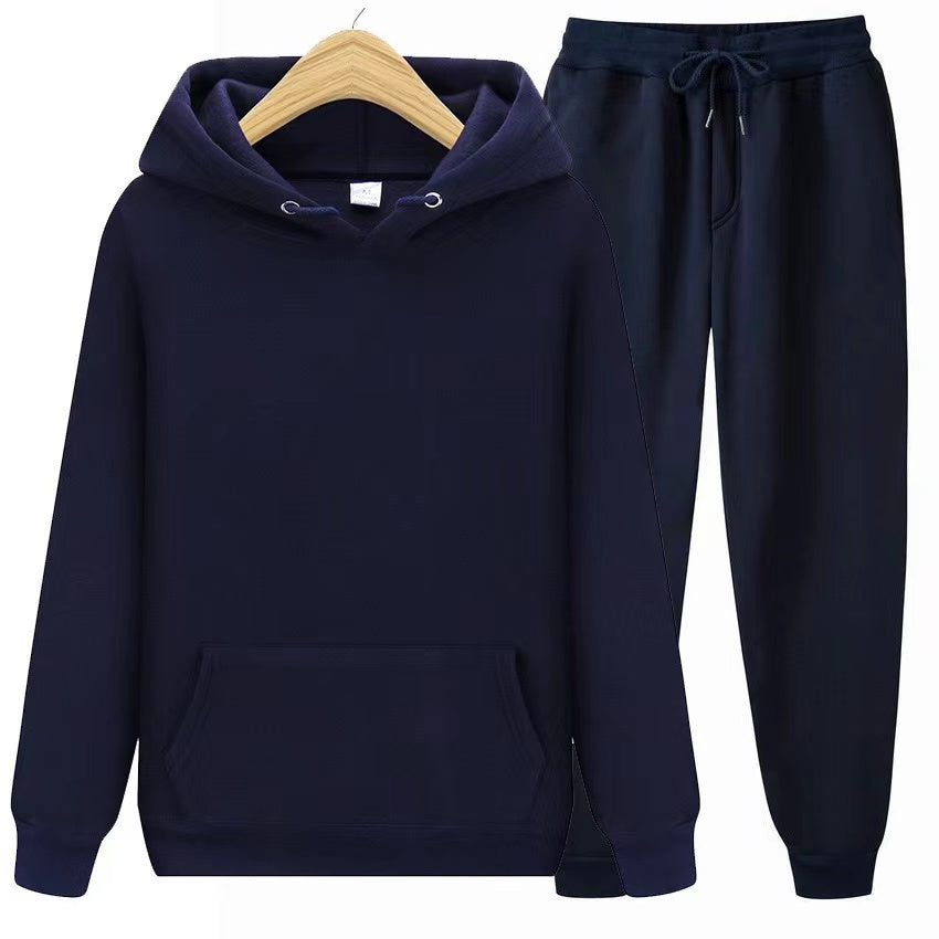 2-delige trainingsoutfit - trendy zwarte hoodie en joggingset voor dames