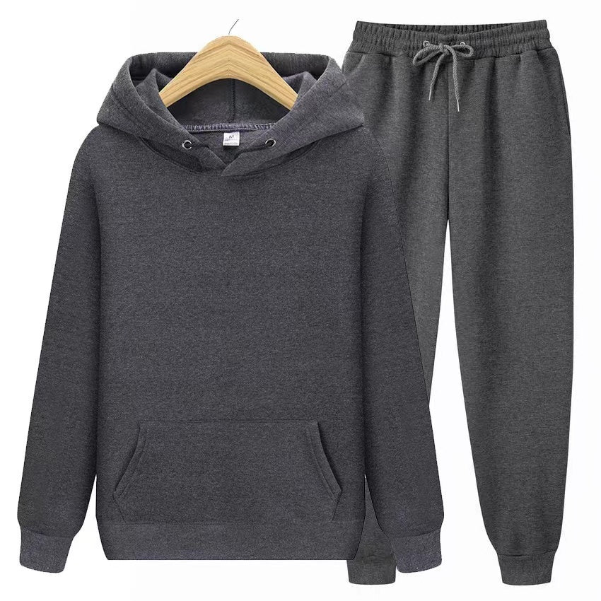2-delige trainingsoutfit - trendy zwarte hoodie en joggingset voor dames
