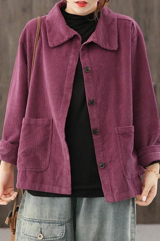 Dames casual jacket - cozy oversized pasvorm met functionele zakken voor dagelijks gebruik - zachte stof voor lagen