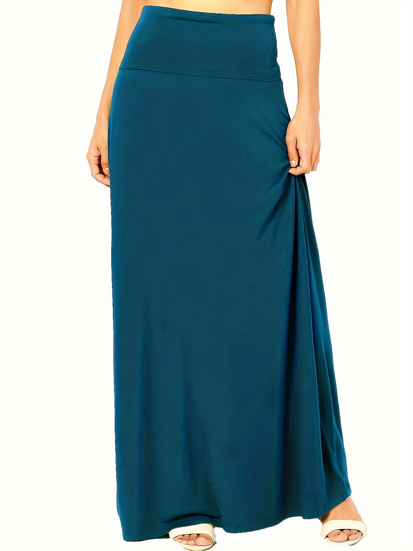 Maxi rok - verfijnde hoge taille dames rok