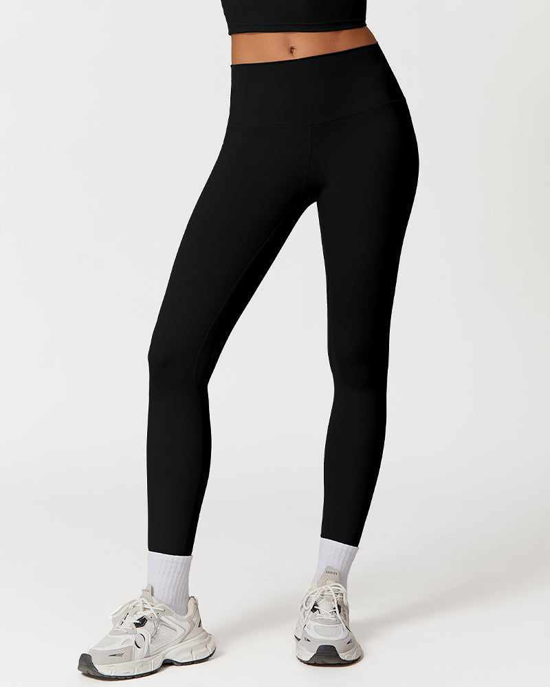Hoge taille sportleggings - fijne dames fitness leggings