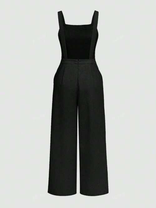 Corduroy overall - stijlvolle dames casual dungarees