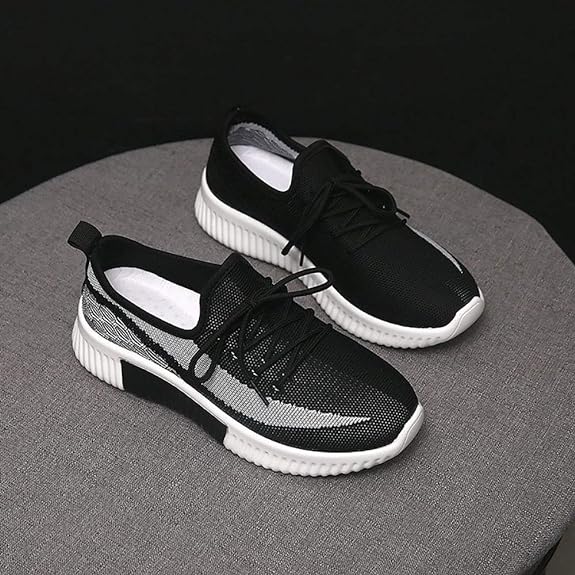 Dames ademende mesh trainers - lichte, stijlvolle schoenen