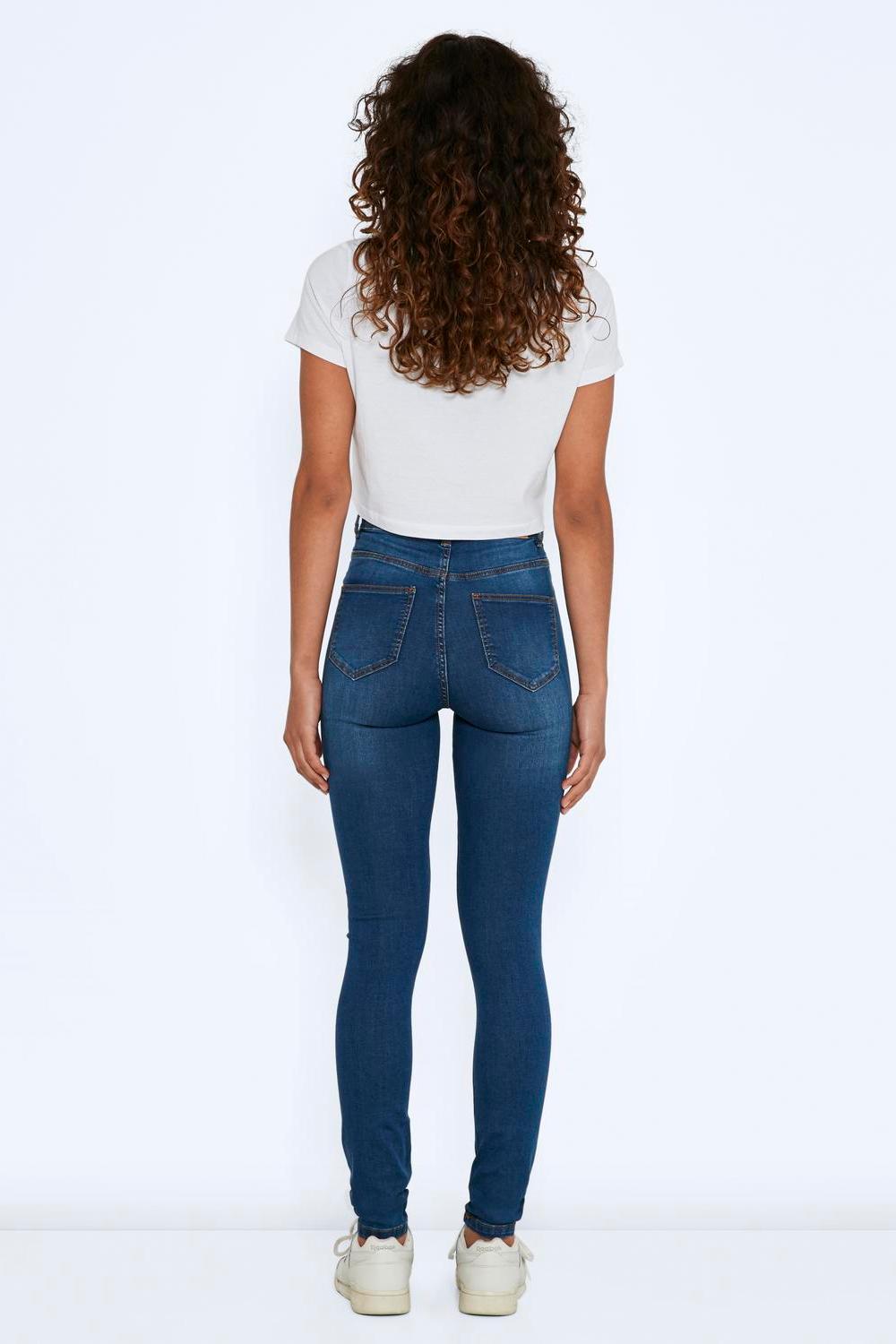 Slim fit jeans - hoge taille dames denimbroeken