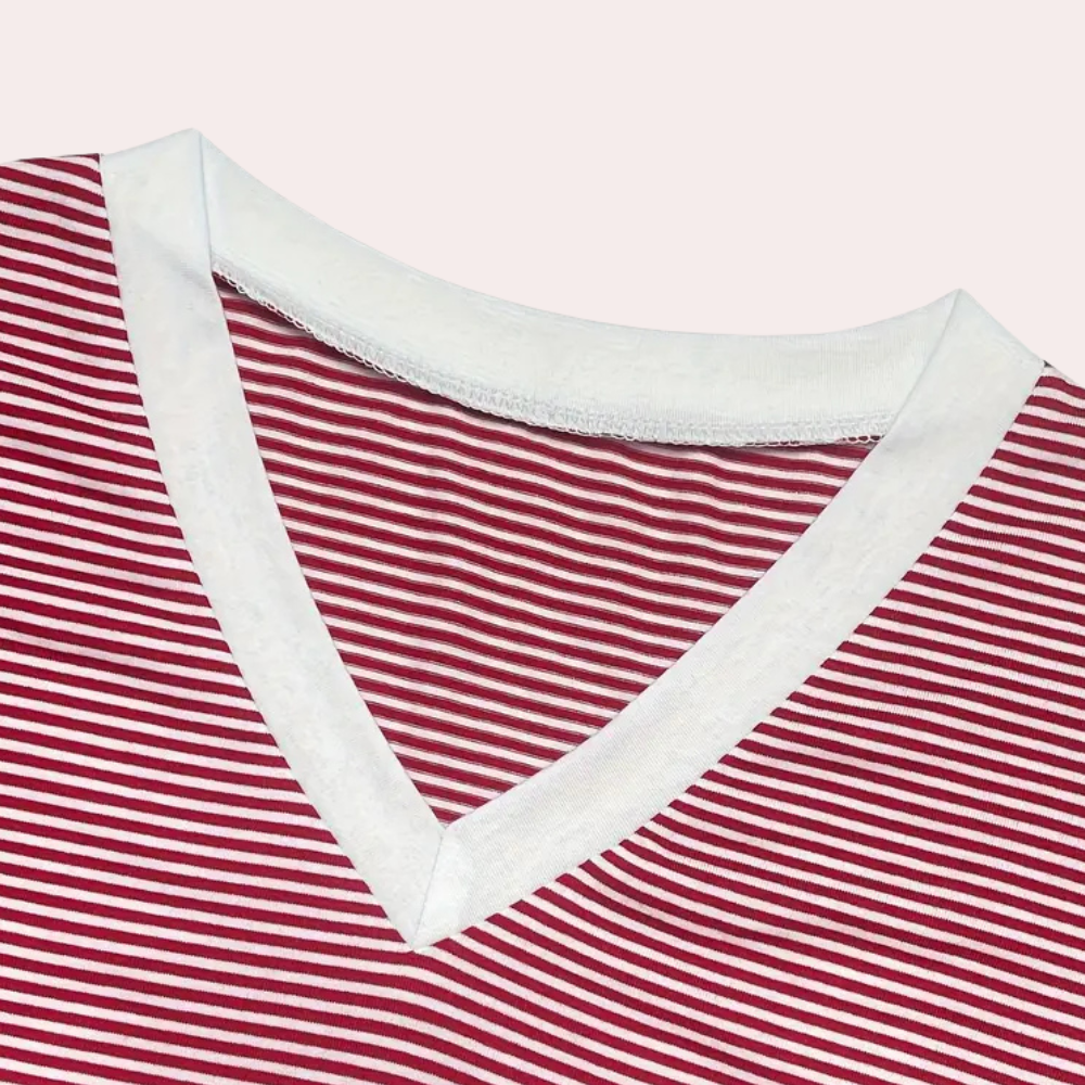 2-delige pyjama set - stijlvolle dames lounge outfit