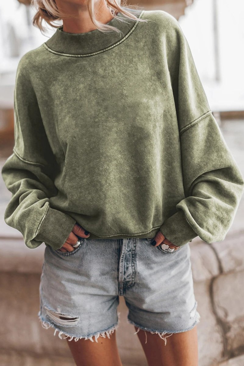Sweatshirt - casual dames oversized pullover