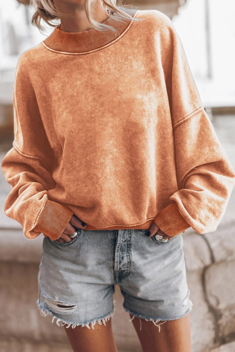 Sweatshirt - casual dames oversized pullover