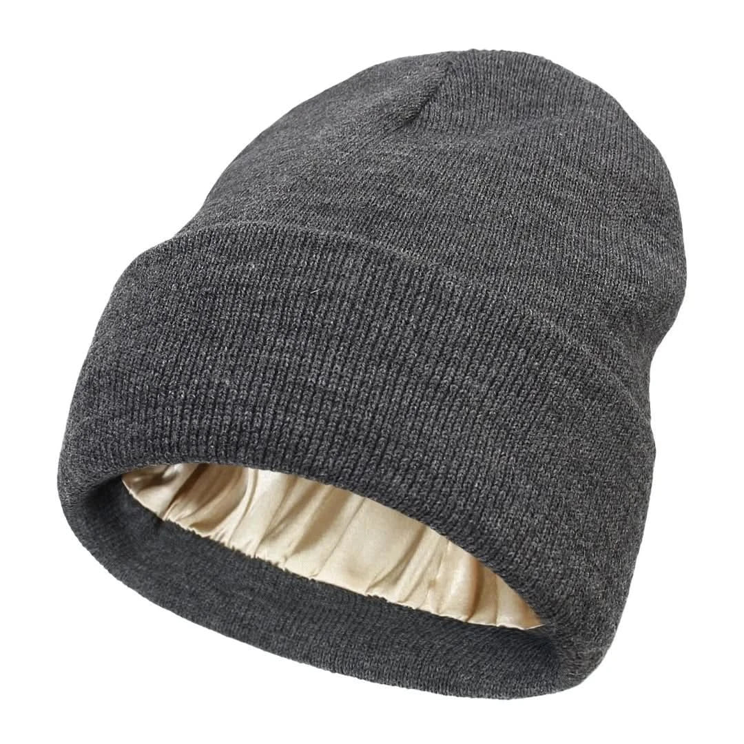 Gebreide beanie - dames zachte stretch wintermuts