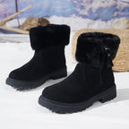 Dames enkellaarsjes - warme en gezellige winterfootwear