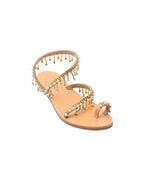 Elegante sandalen met kraaltjes - Bakkermode.nl