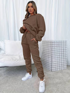 2-delige loungewear set - gezellige dames sweatshirt en joggers