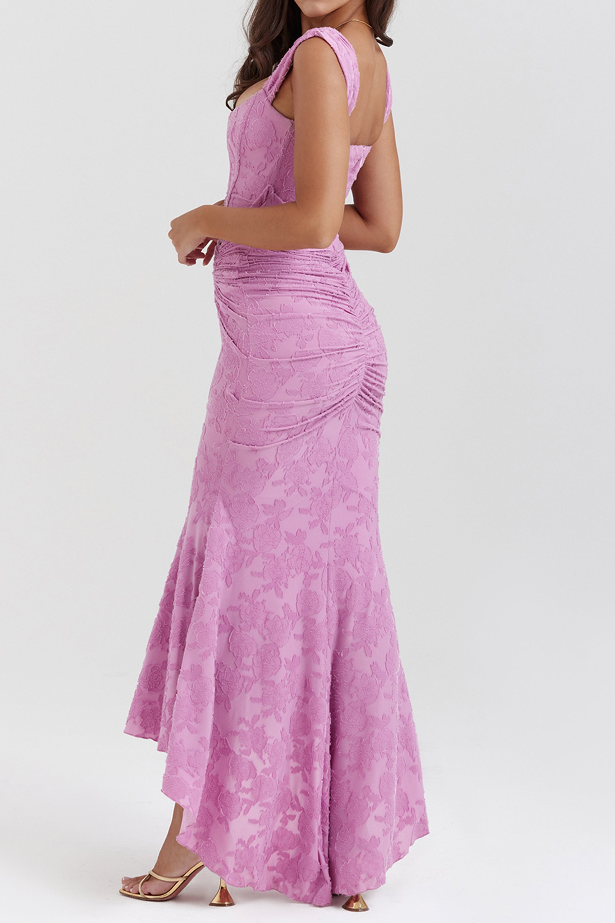 Maxi jurk - verfijnde bloemen avondjurk voor dames