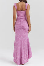 Maxi jurk - verfijnde bloemen avondjurk voor dames