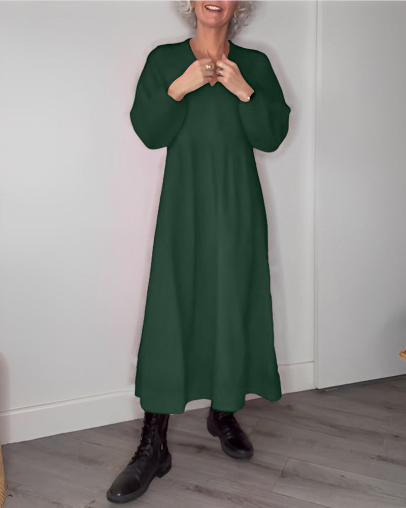 Langueslijf jurk - elegante maxi jurk voor dames