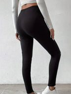 Fleece-gevoerde leggings - gezellige winterbroeken voor dames
