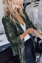 Dames sequin blazer - elegante avondjas met stijl voor bijzondere gelegenheden