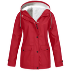 Waterdichte fleece-gevoerde jas - functionele damesouterwear
