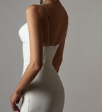 Dames bodycon midi jurk met split - chique avondmode voor speciale gelegenheden