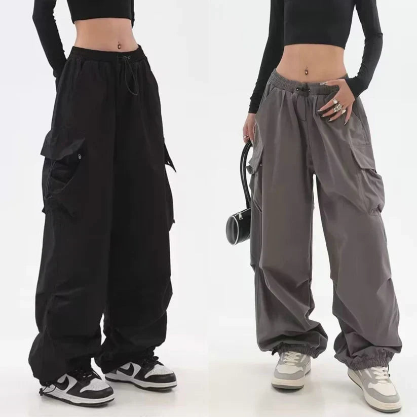 Dames cargo broeken - stijlvolle en betrouwbare pasvorm voor veelzijdige hoge taille cargo pants