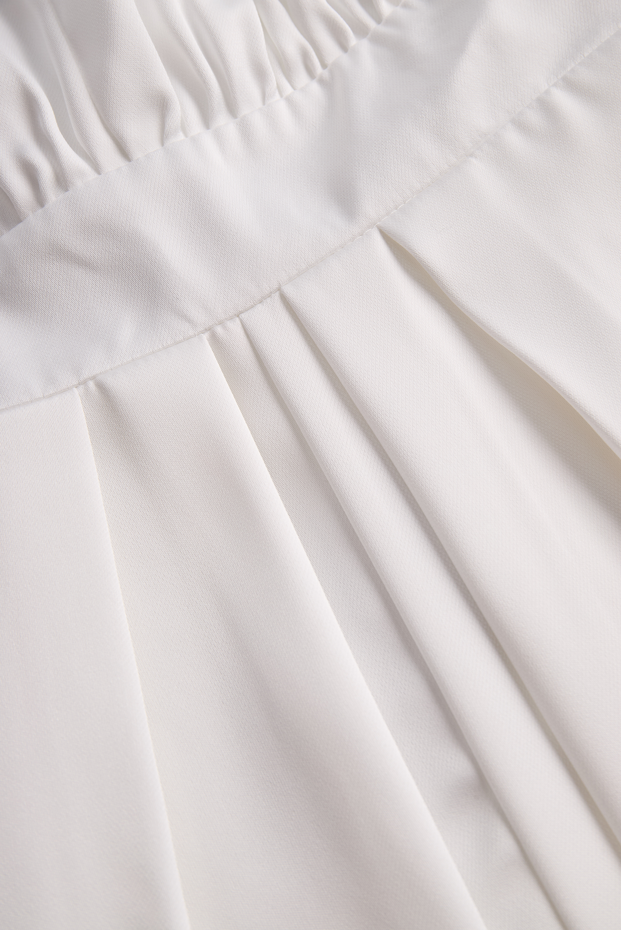 Dames jumpsuit elegante satijnen halterstijl witte avondkleding - verstelbare kettingsluiting voor veelzijdige mode