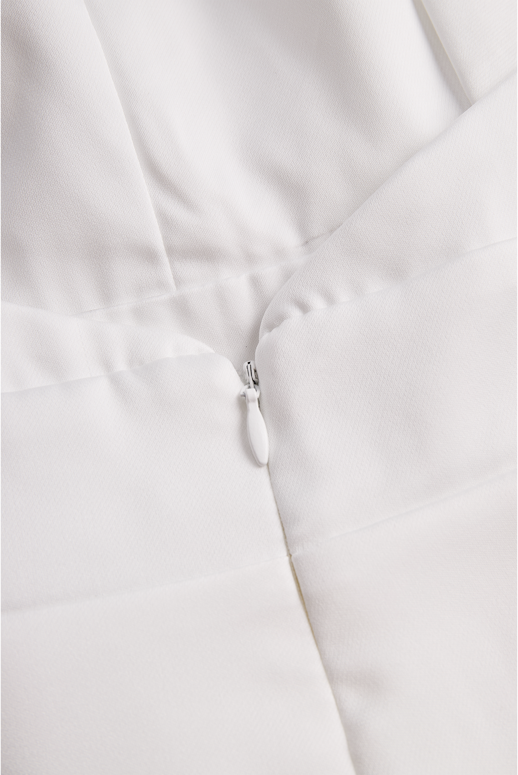 Dames jumpsuit elegante satijnen halterstijl witte avondkleding - verstelbare kettingsluiting voor veelzijdige mode