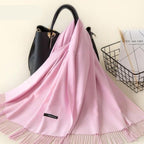 Kasjmieren winterash shawl - luxe dameswrap - Bakkermode.nl