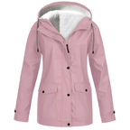 Waterdichte fleece-gevoerde jas - functionele damesouterwear