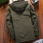Parka jack - robuuste fleece-gevoerde buitenjas voor mannen