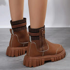 Enkelboots - trendy dames met chunky zool