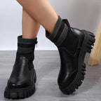 Enkelboots - trendy dames met chunky zool
