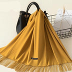 Kasjmieren winterash shawl - luxe dameswrap - Bakkermode.nl