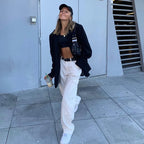 Dames cargo broeken - beige stretchy en trendy fit voor stijlvolle dagelijkse looks met handige zakken