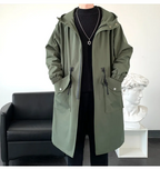 Trenchcoat met capuchon - stijlvol lang damesjak
