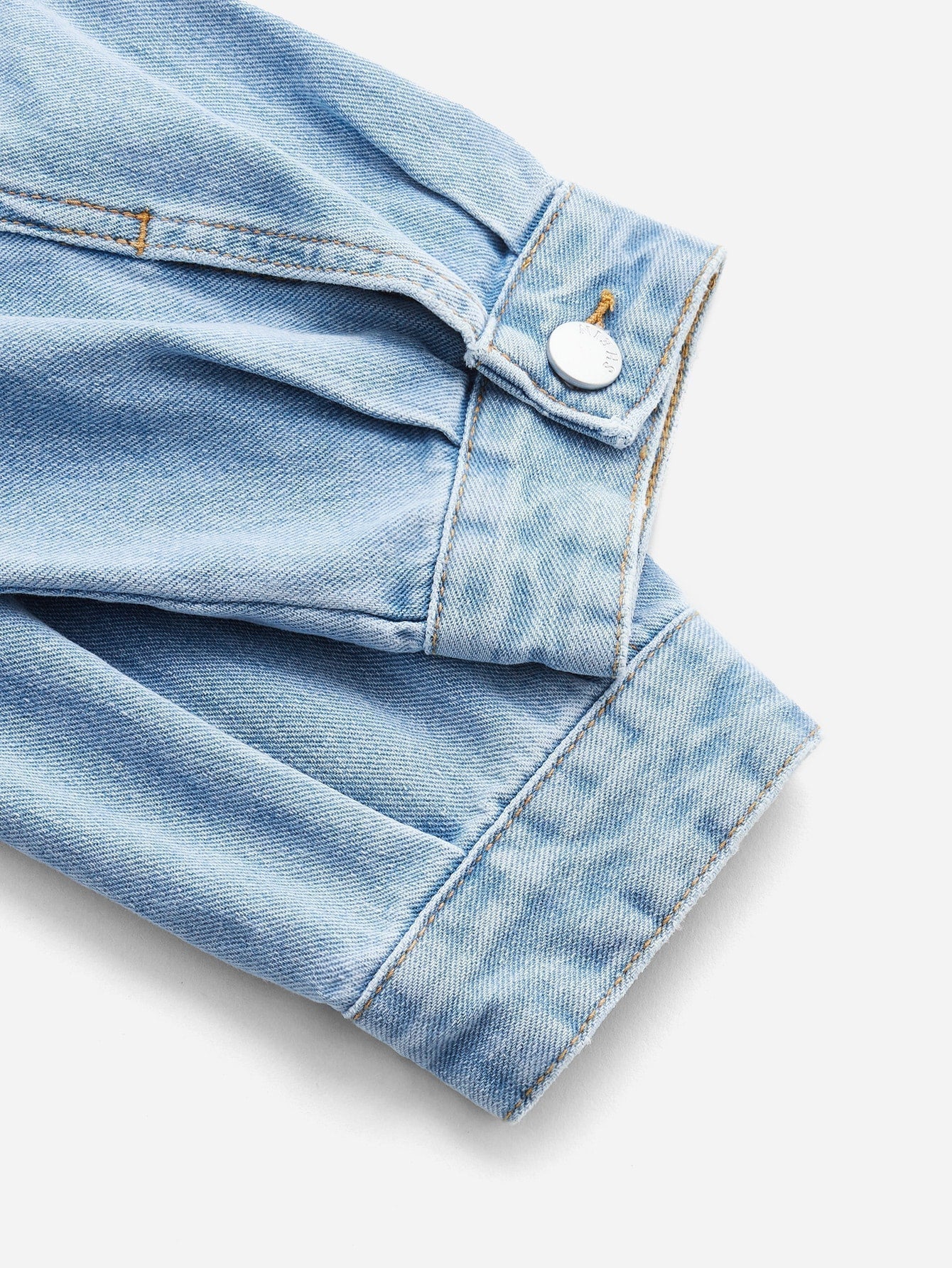 Denim jumpsuit met klepzakken - stijlvolle blauwe dames overall