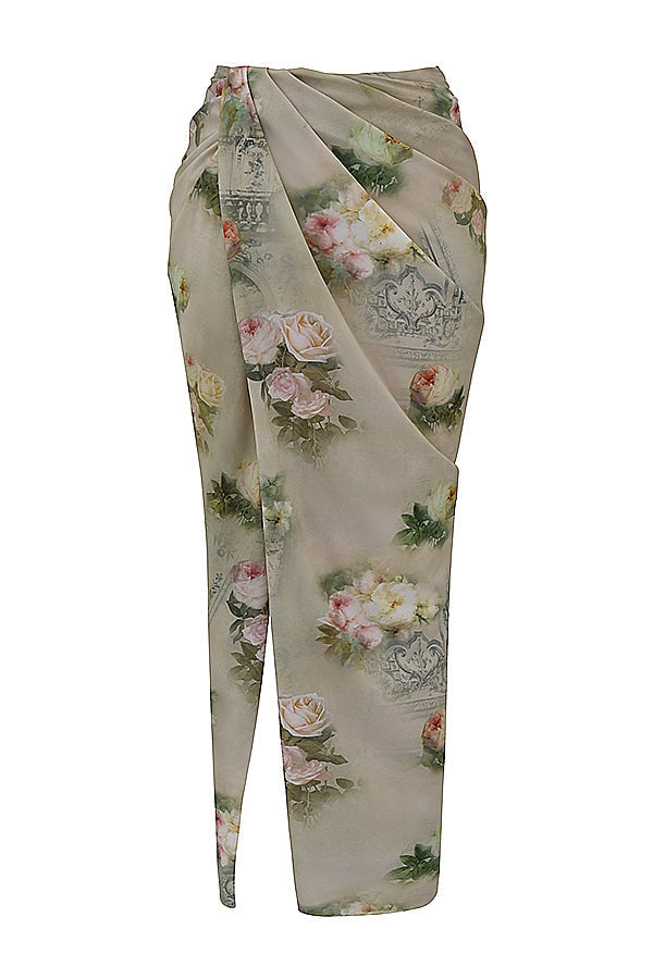 Bloemen maxi jurk - verfijnde avondkleding voor dames