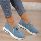 Dames slip-on sneakers - stijlvolle en schoenen