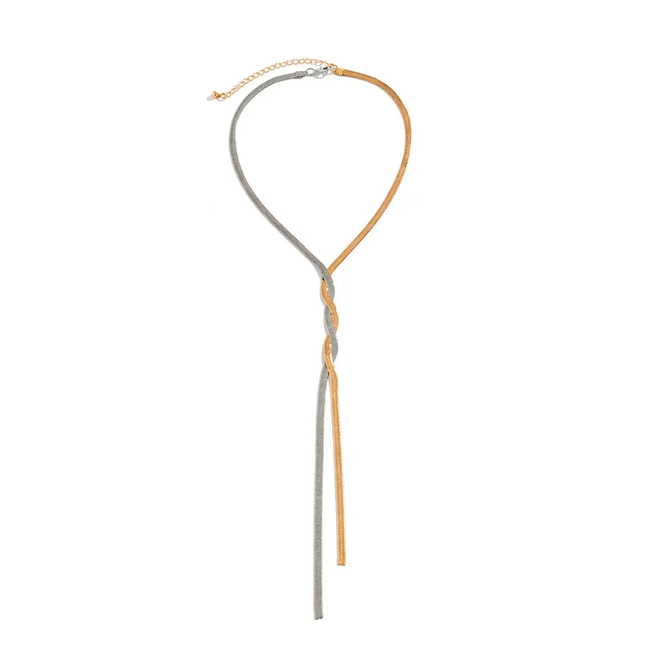 Elegante Lange Ketting - Dames Statement Sieraden - Bakkermode.nl