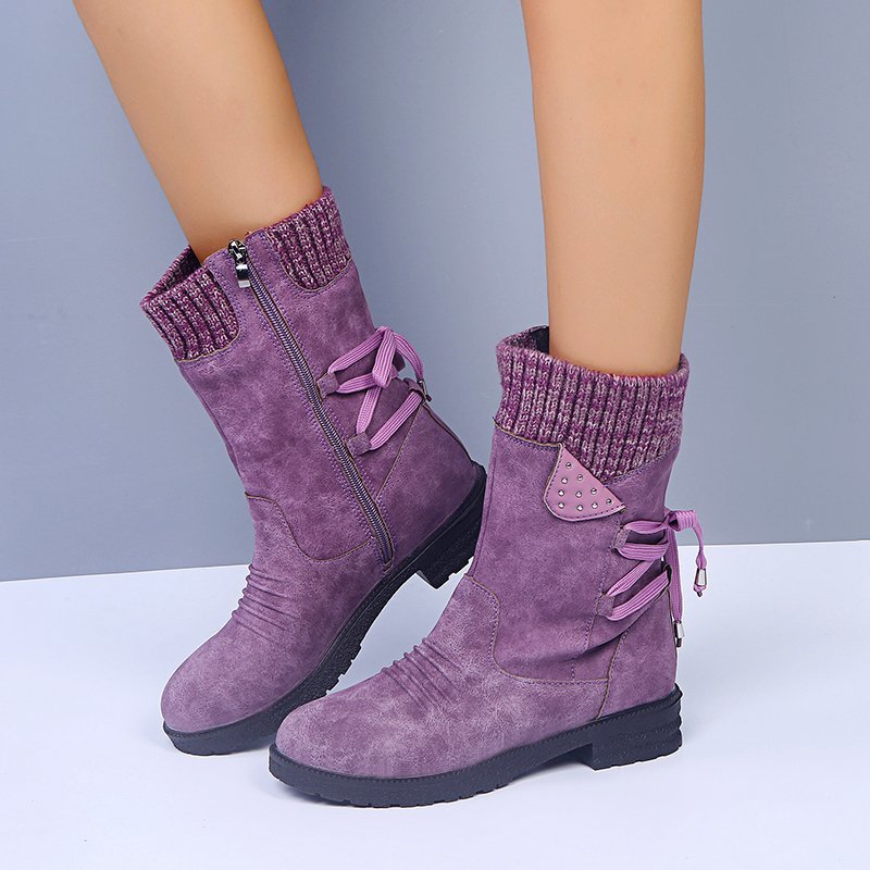 Mid-calf winterlaarzen - trendy dames winterschoenen