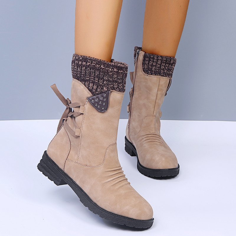 Mid-calf winterlaarzen - trendy dames winterschoenen