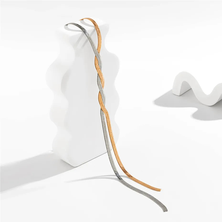 Elegante Lange Ketting - Dames Statement Sieraden - Bakkermode.nl