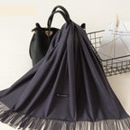 Kasjmieren winterash shawl - luxe dameswrap - Bakkermode.nl