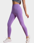 Hooggewaisted sportleggings - naadloze dames sportkleding